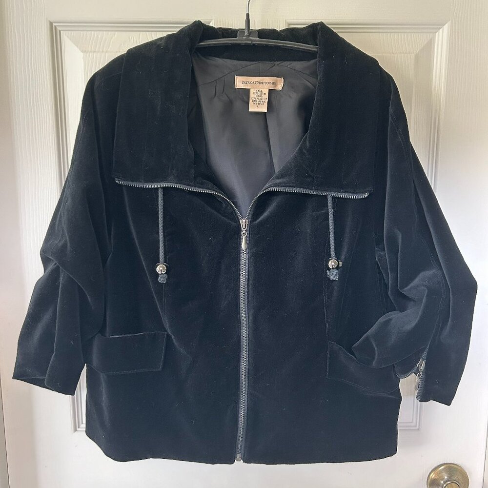 Black Velvet Jacket